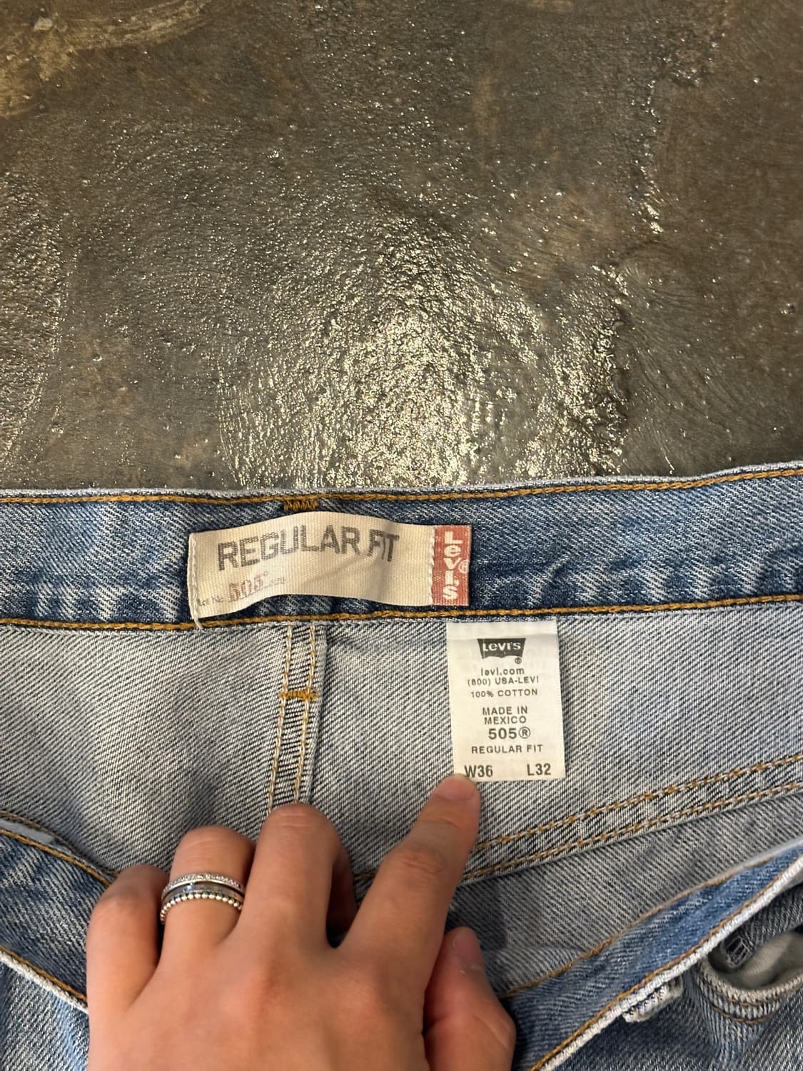 00s Levis 리바이스 505 W36 L32 상품이미지3