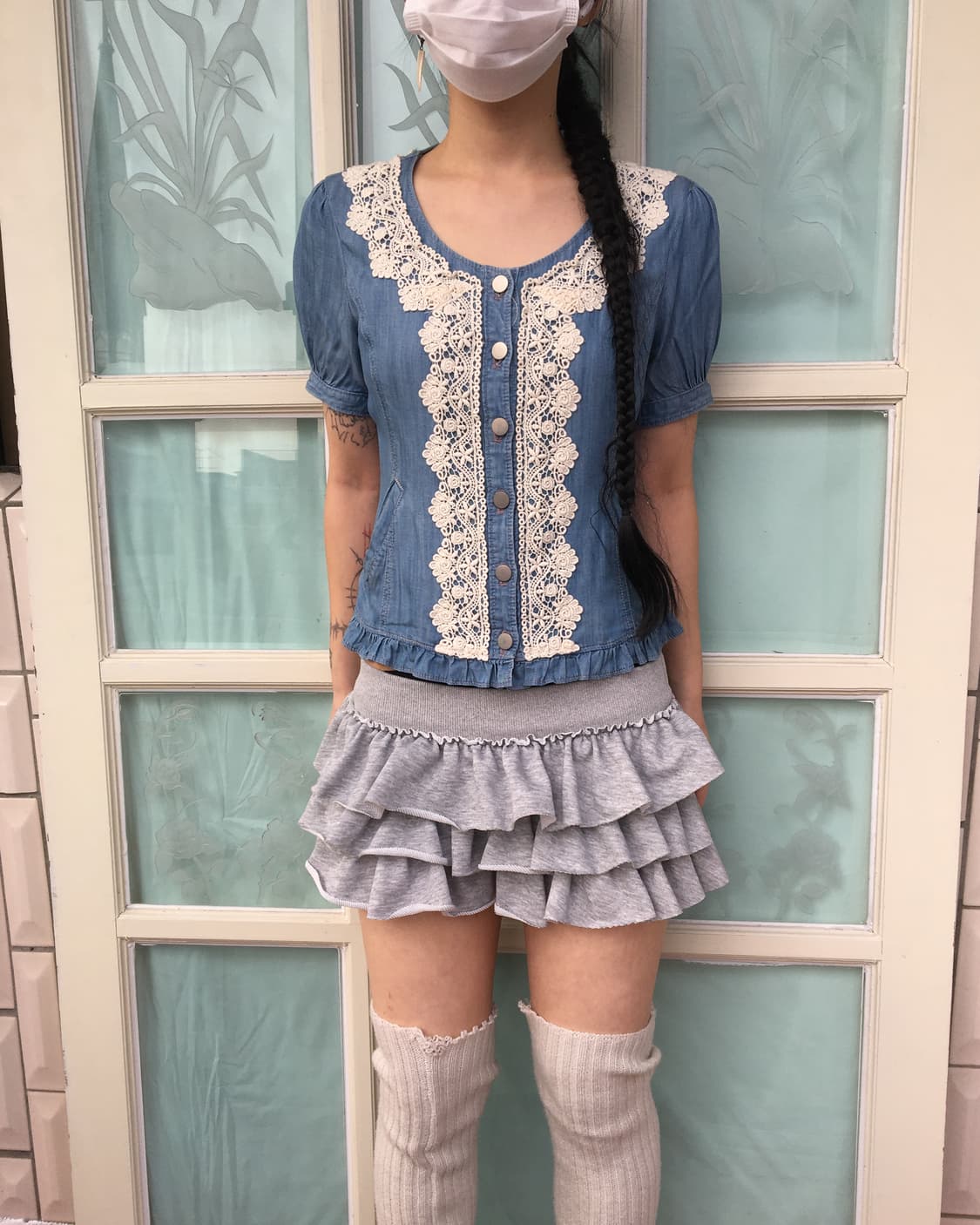 Lest rose lace point jacket 상품이미지1