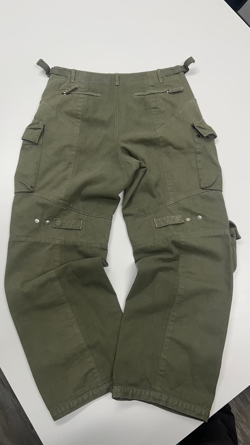 누마레 EE 가먼츠 다이드 유틸리티 팬츠 / 카키 상품이미지3