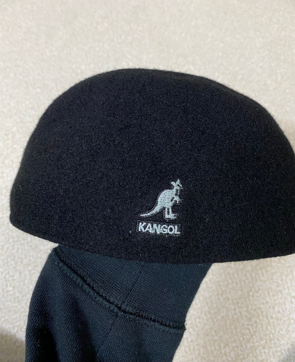 캉골 헌팅캡 블랙 M  상품이미지2