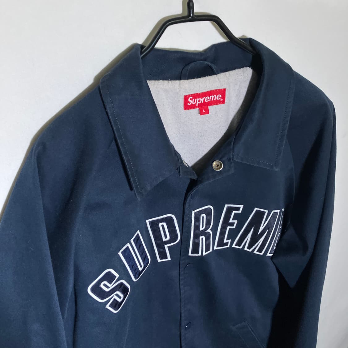 L)슈프림 15FW 트윌 아치로고 코치자켓 상품이미지2