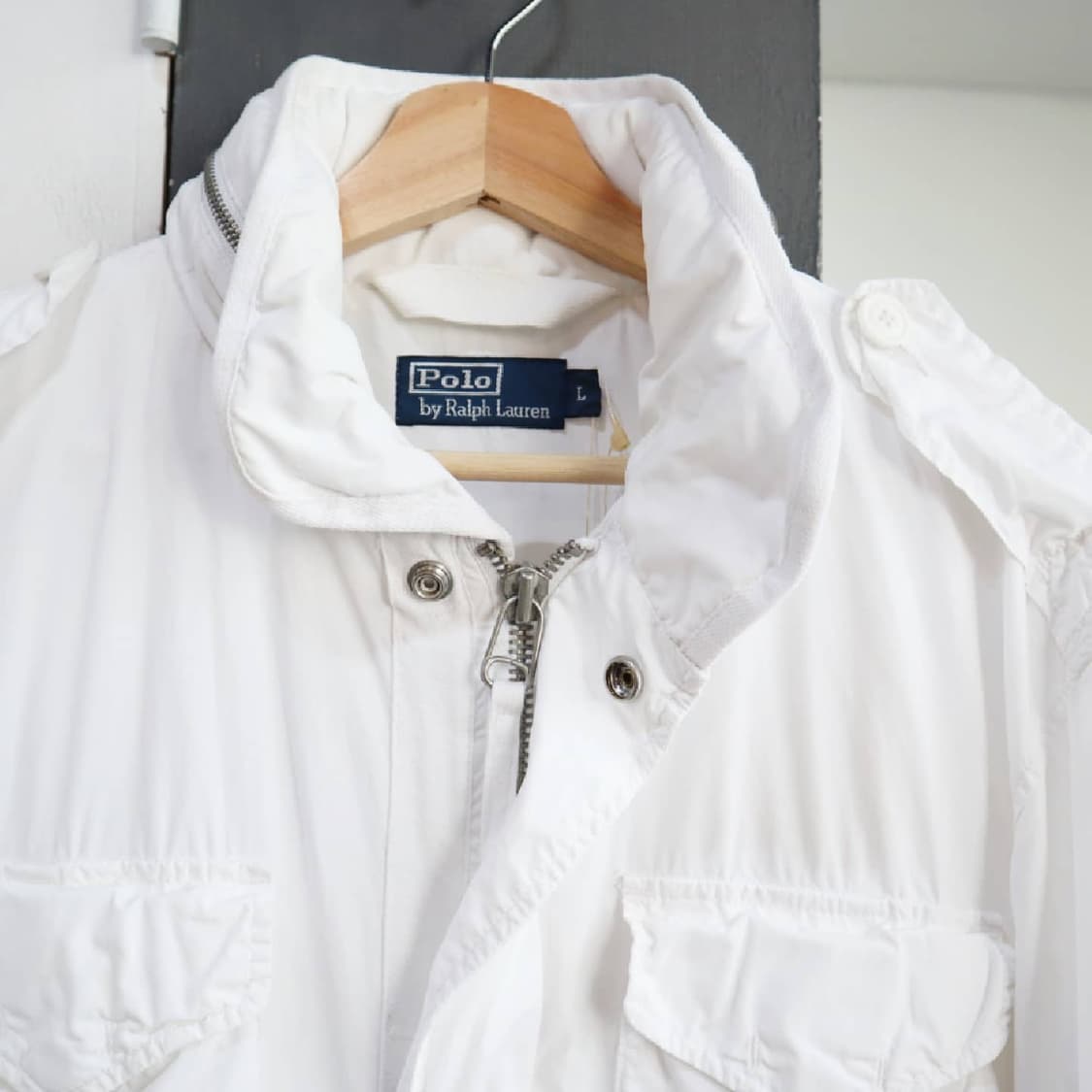 폴로 화이트 M65 필드자켓 상품이미지4