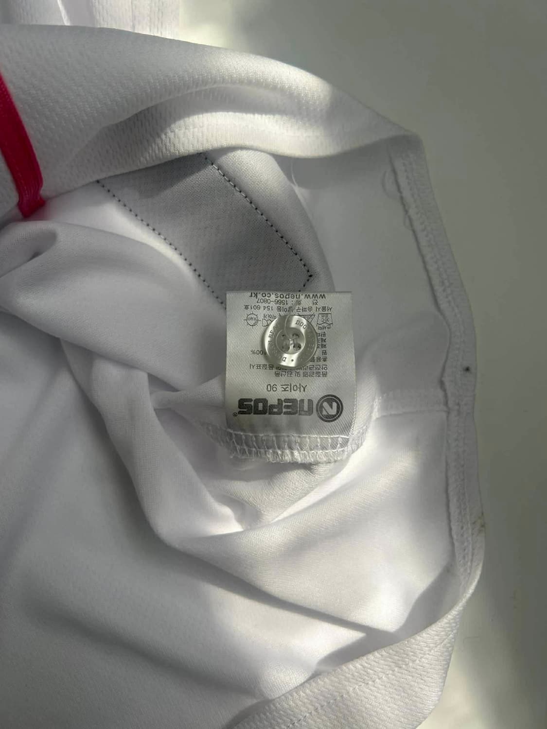 [90] 두산 베어스 택채 새상품 핑크 에디션 야구 유니폼 반팔 져지 상품이미지6