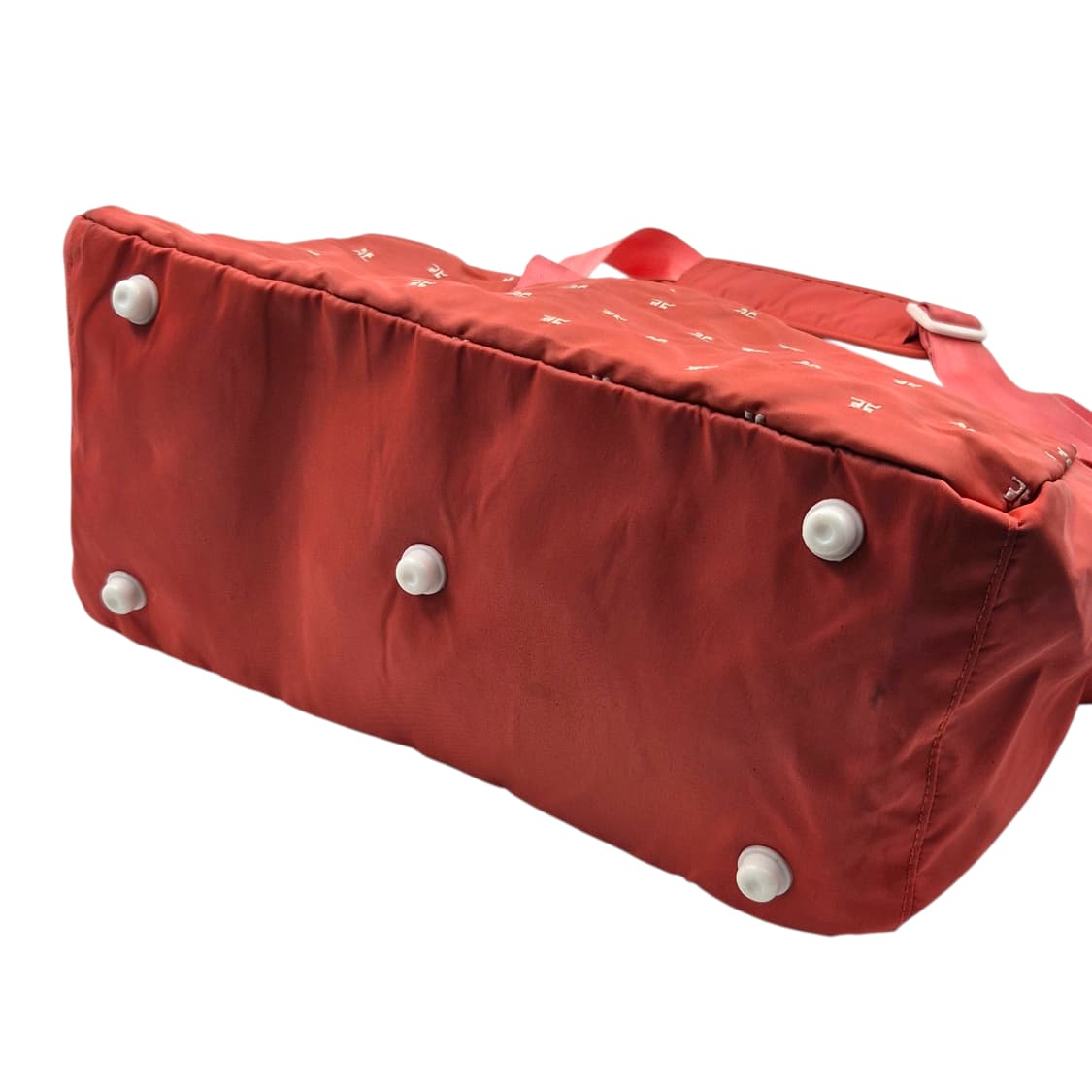 90s 꾸레쥬 퓨처 스포티 나일론 3way 보스턴백 상품이미지6