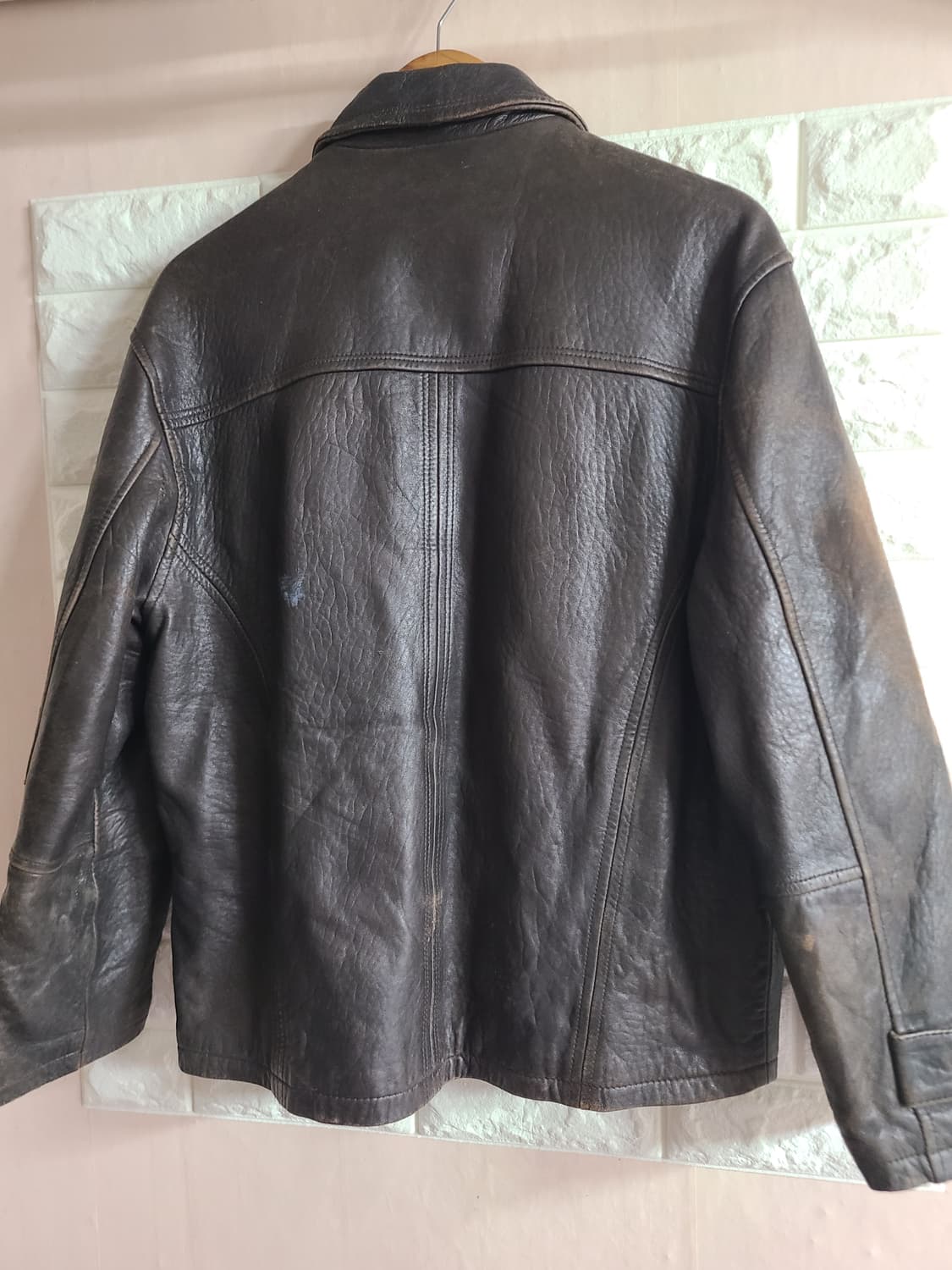 90년대 니노 세루티 양가죽 자켓(95) 상품이미지6