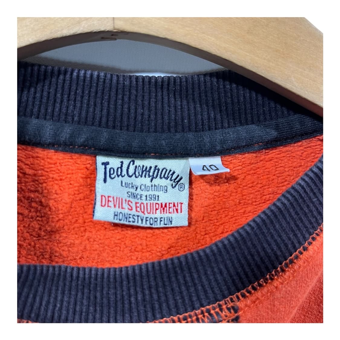 [Ted Company] 테드컴퍼니 레터링 프린팅 맨투맨 상품이미지6