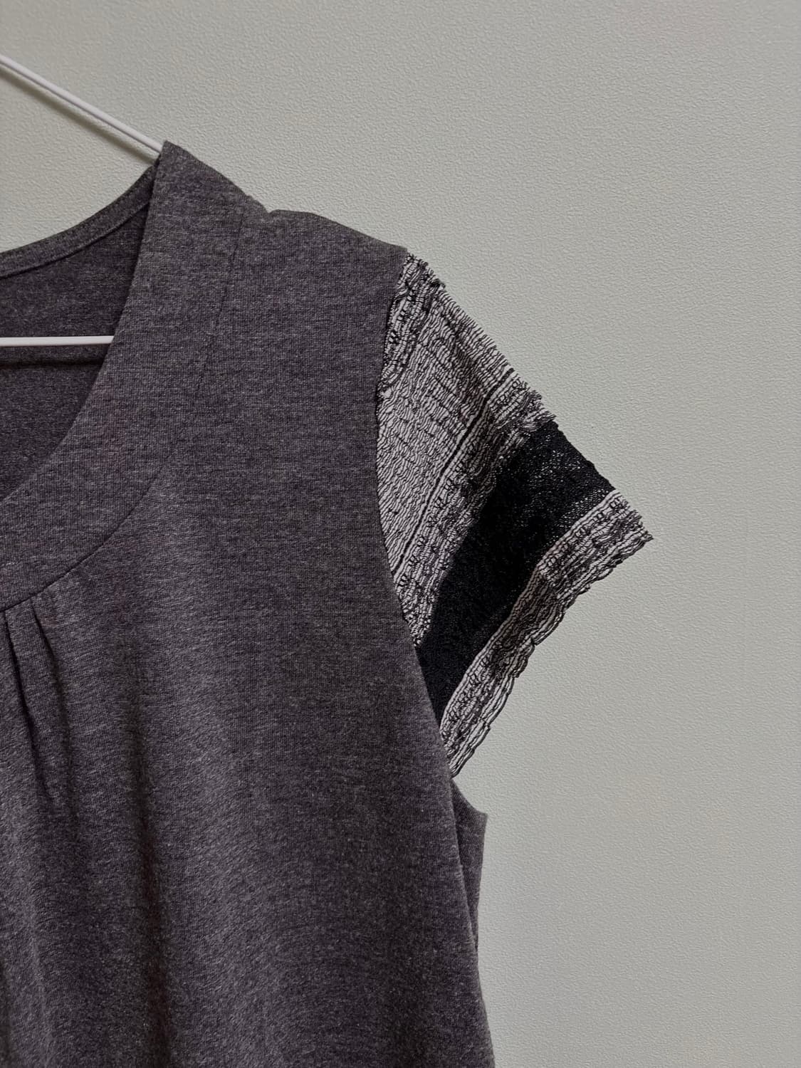 모리걸 고양이 반팔 니트 하구미 펑크 갸루 y2k 상품이미지2