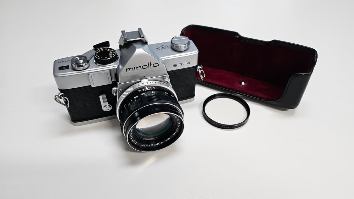 작례O 풀파츠 화보 명기 미놀타 SR-1S + 명품 로코르 1.7 렌즈  상품이미지1