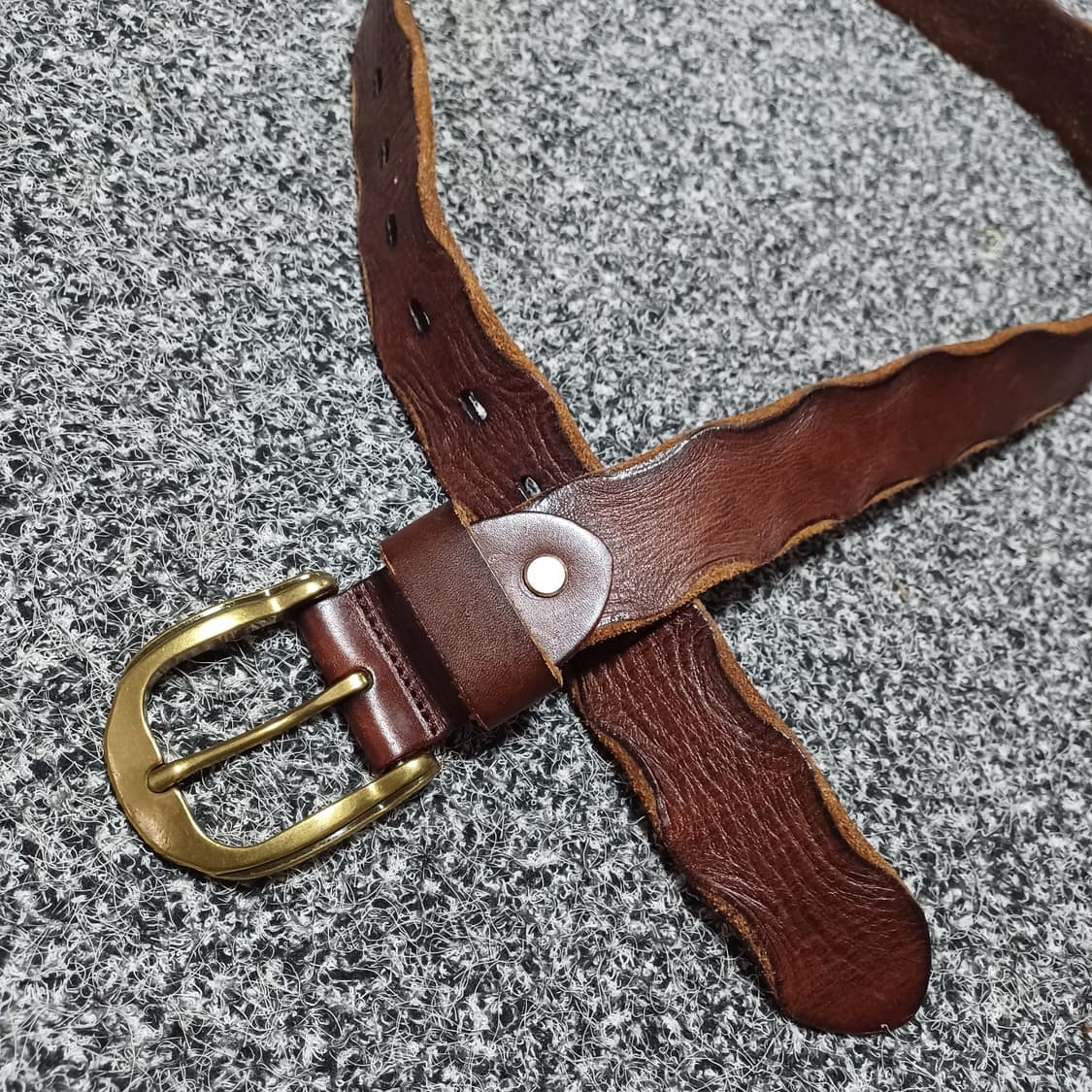 Vintage 빈티지 가죽 벨트 상품이미지1