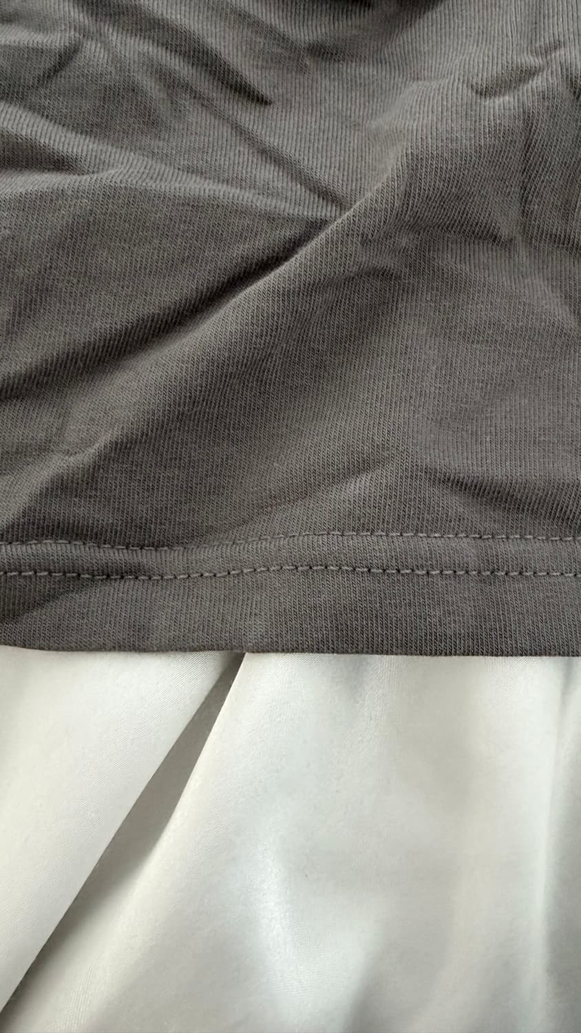 (새상품)트리밍버드 Twist Long Sleeve,차콜 상품이미지9