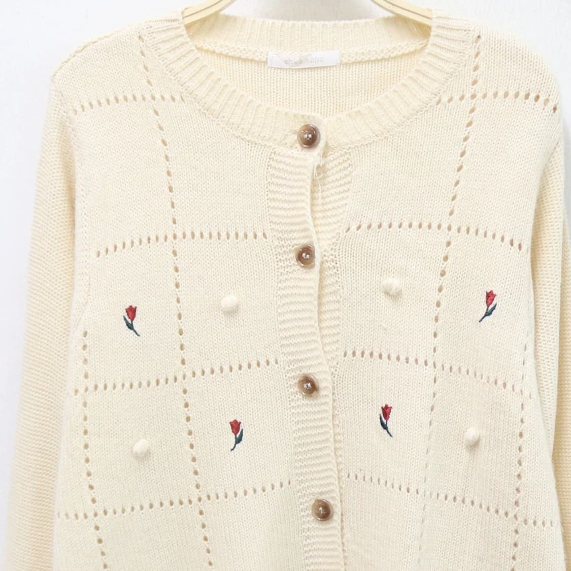 EHKA SOPO 플라워 자수 가디건 60555 상품이미지3