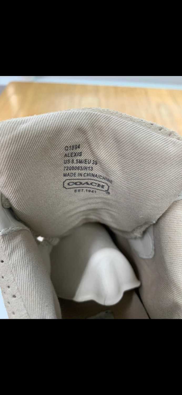 코치 웨지 스니커즈 250 상품이미지3