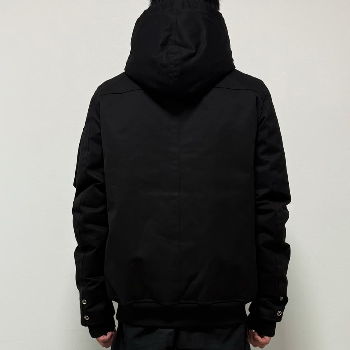 릭오웬스 17FW "GLITTER" 구스다운 MA-1 후드 플라이트 봄버 상품이미지2