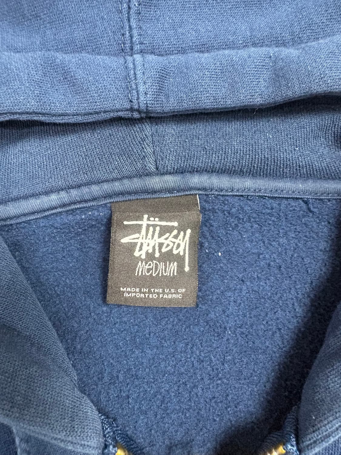 스투시 후드집업 네이비 상품이미지8