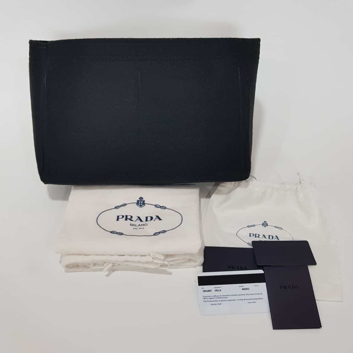 프라다 삼각로고 나일론 토트백 숄더백 1BG867 상품이미지10