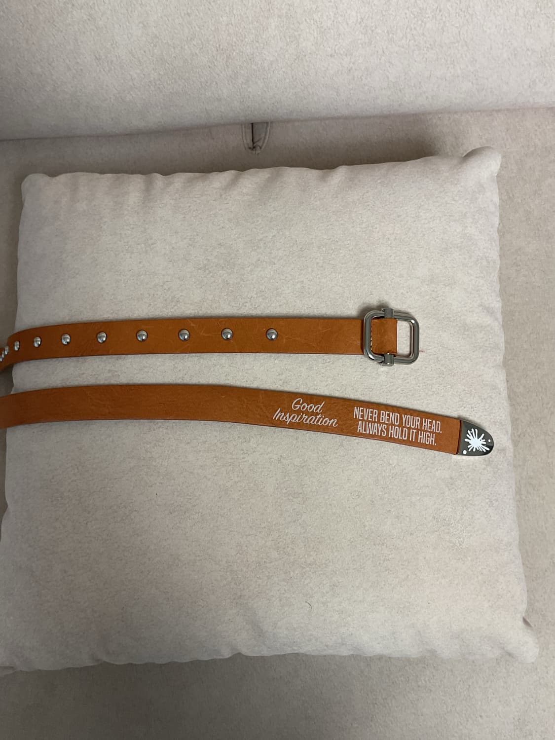 mihara yasuhiro x gu stud belt 상품이미지1