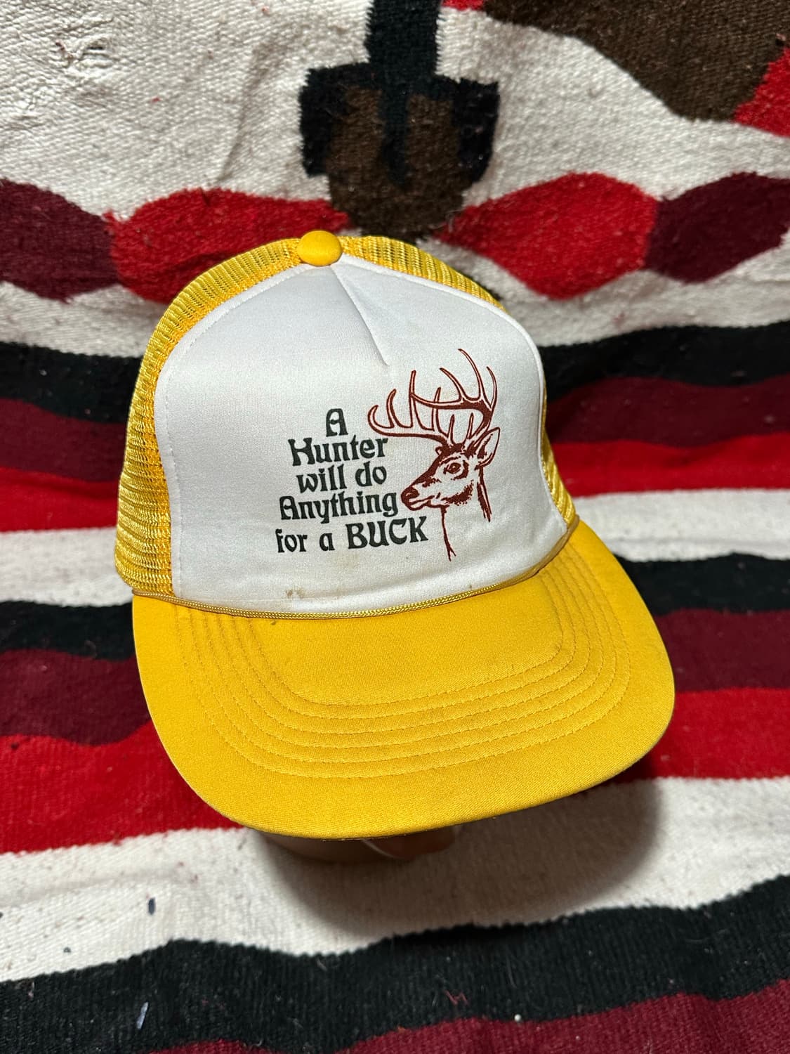 [빈티지] •Vintage A Hunter Trucker Cap 상품이미지2