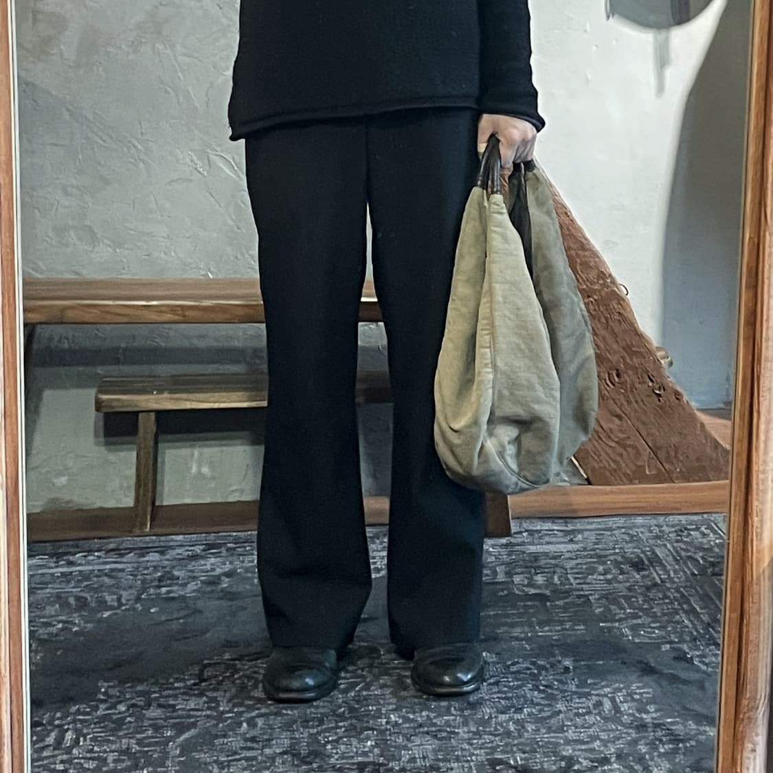 크리스찬 포 레더/캔버스 백  상품이미지2