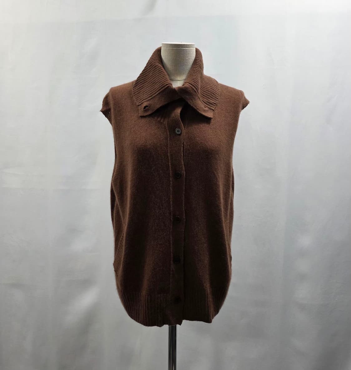 1686 g studio 브라운 울니트 가디건/베스트 세트 여성88 상품이미지4