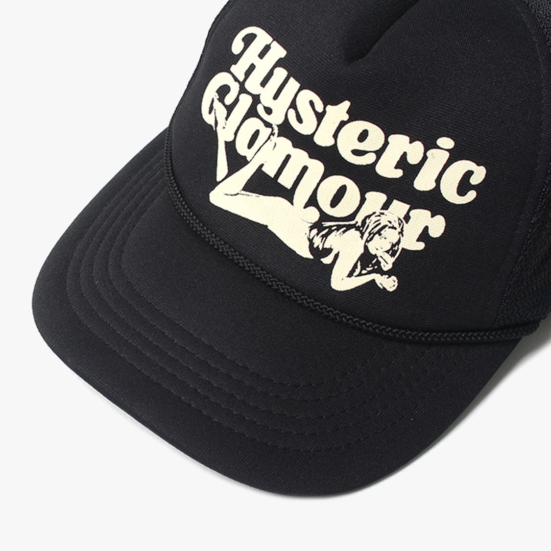  HYSTERIC GLAMOUR "Black Mesh Cap" 상품이미지2
