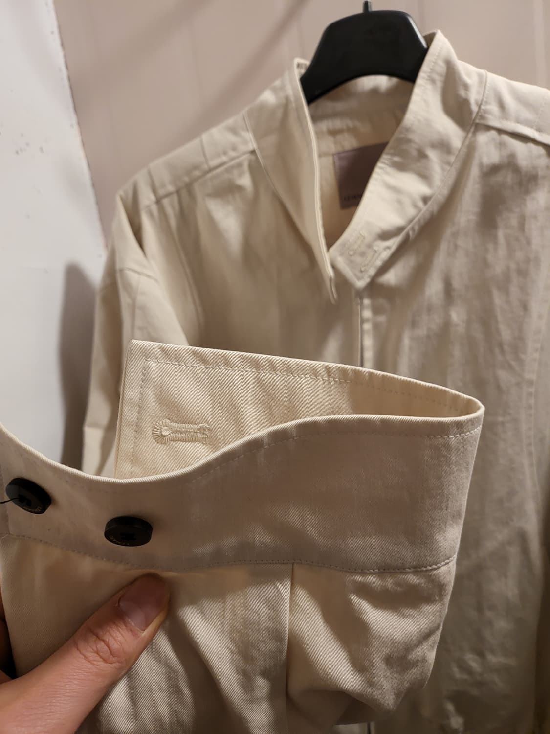 [XL]LEMARD르마드 아이보리 블루종 자켓 상품이미지3