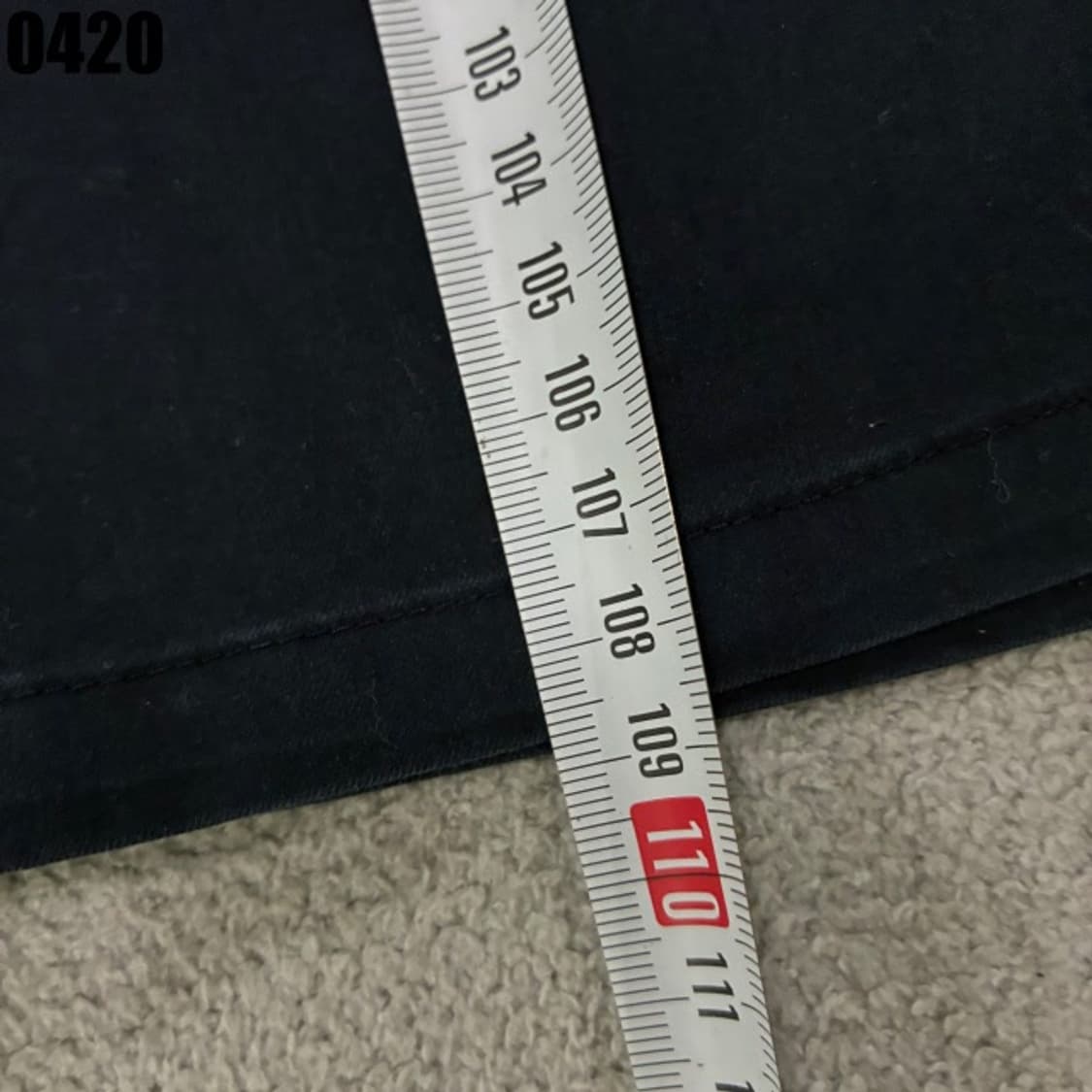 빈폴 네이비 면바지 남성 캐주얼 바지 34 상품이미지6