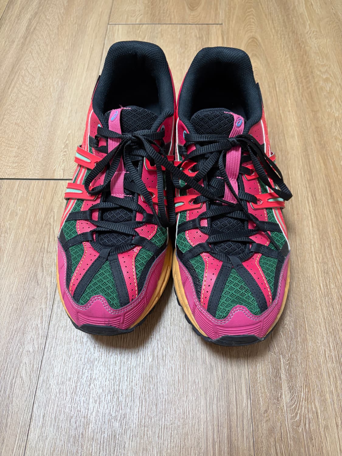 285) 아식스 x 앤더슨벨 젤 소노마 15-50 브라이트 로즈 에버그린 상품이미지1