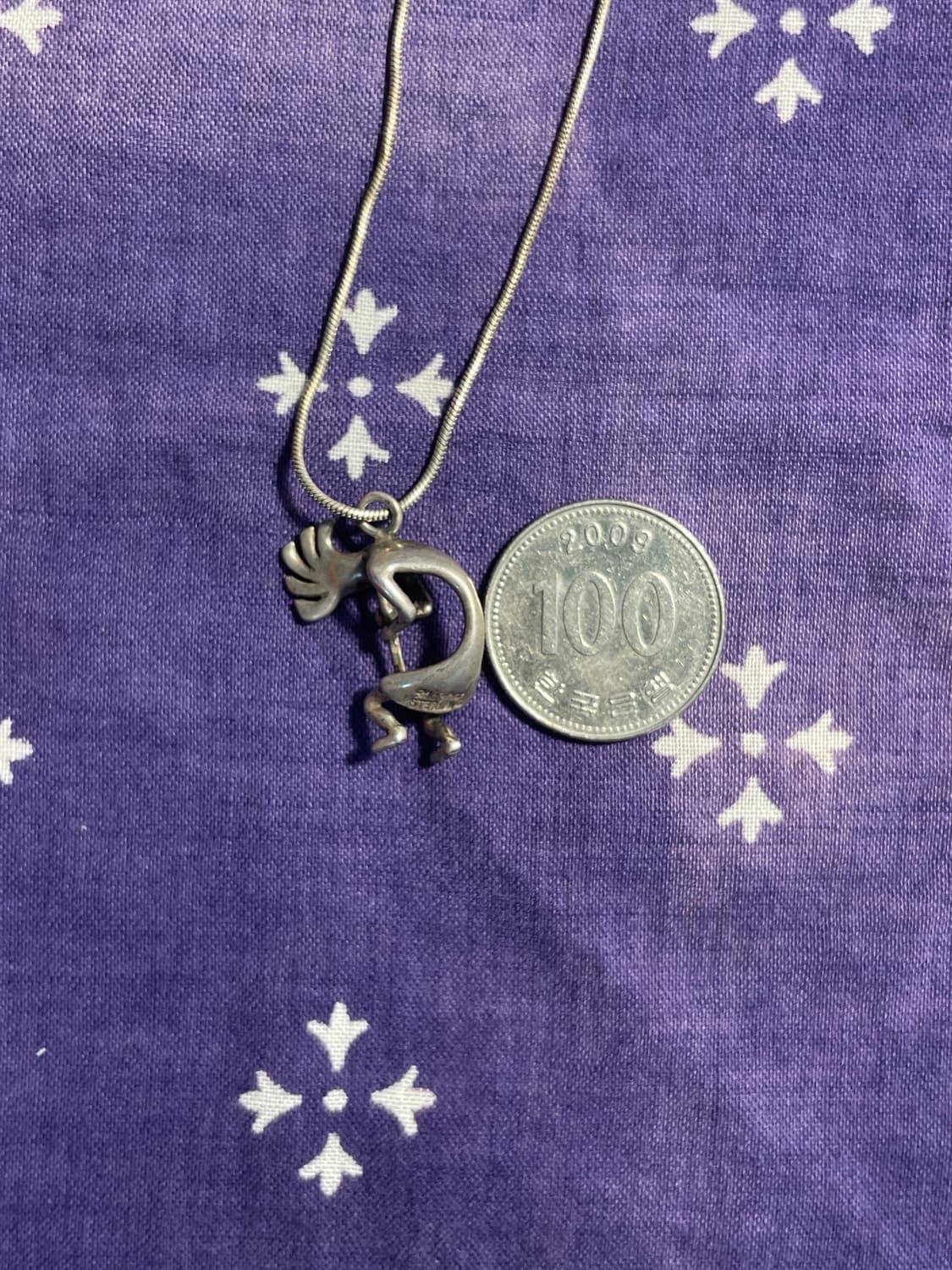   Sterling Silver Kokopelli Necklace 상품이미지6