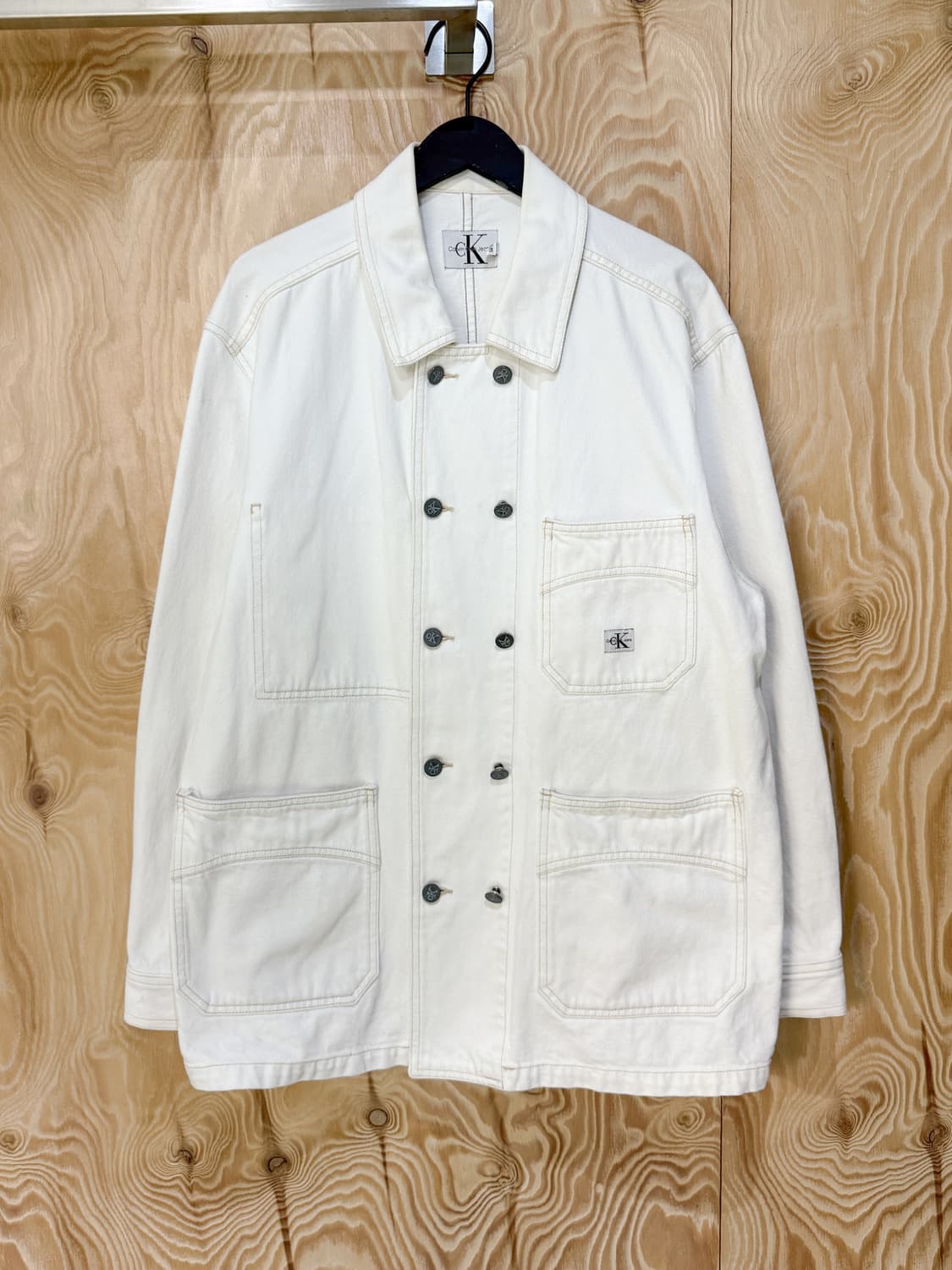 캘빈클라인진스 90s 데님 초어 쉐프 자켓 상품이미지2