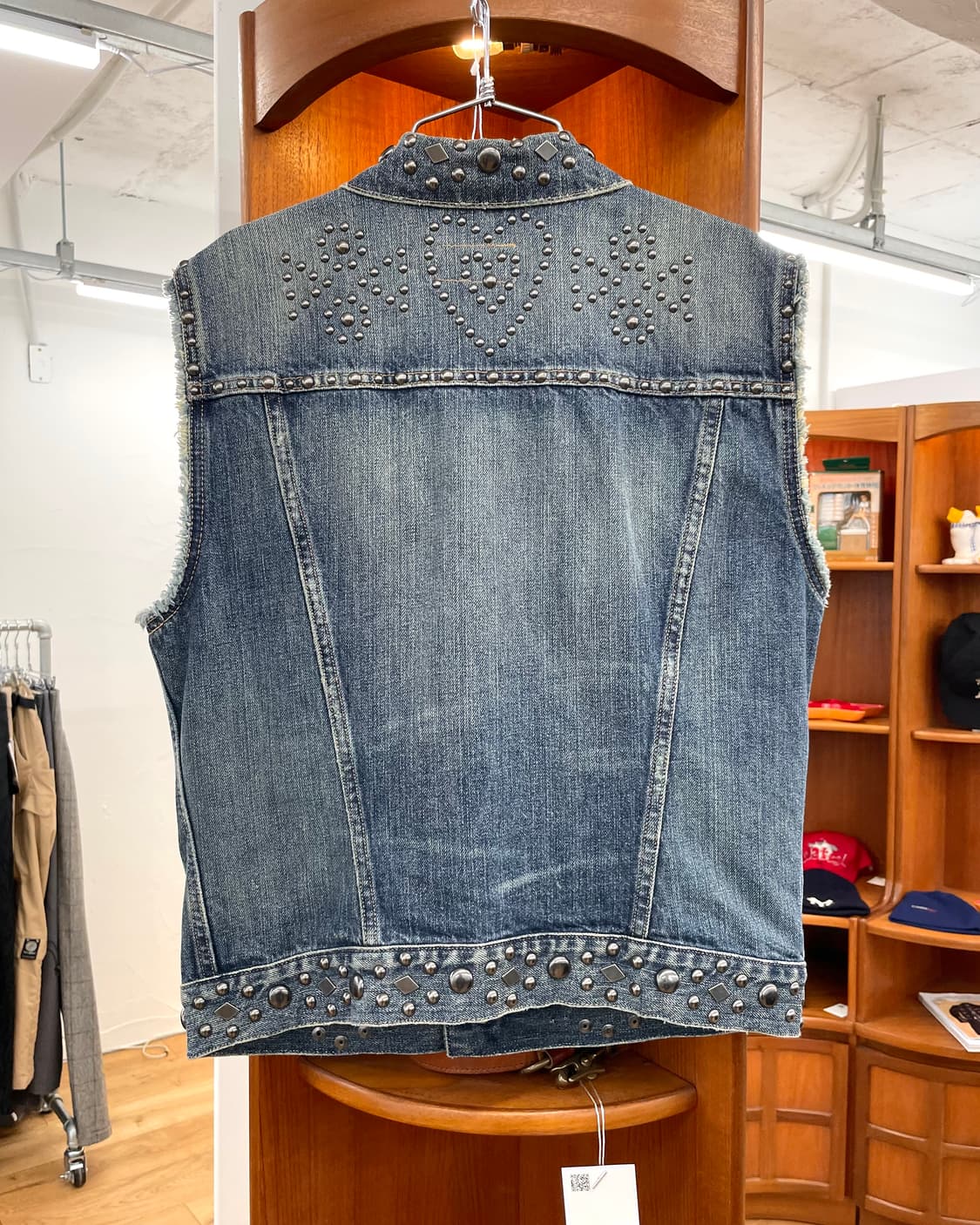 [M] 데님앤서플라이 폴로랄프로렌 스터드 데님 베스트 상품이미지2