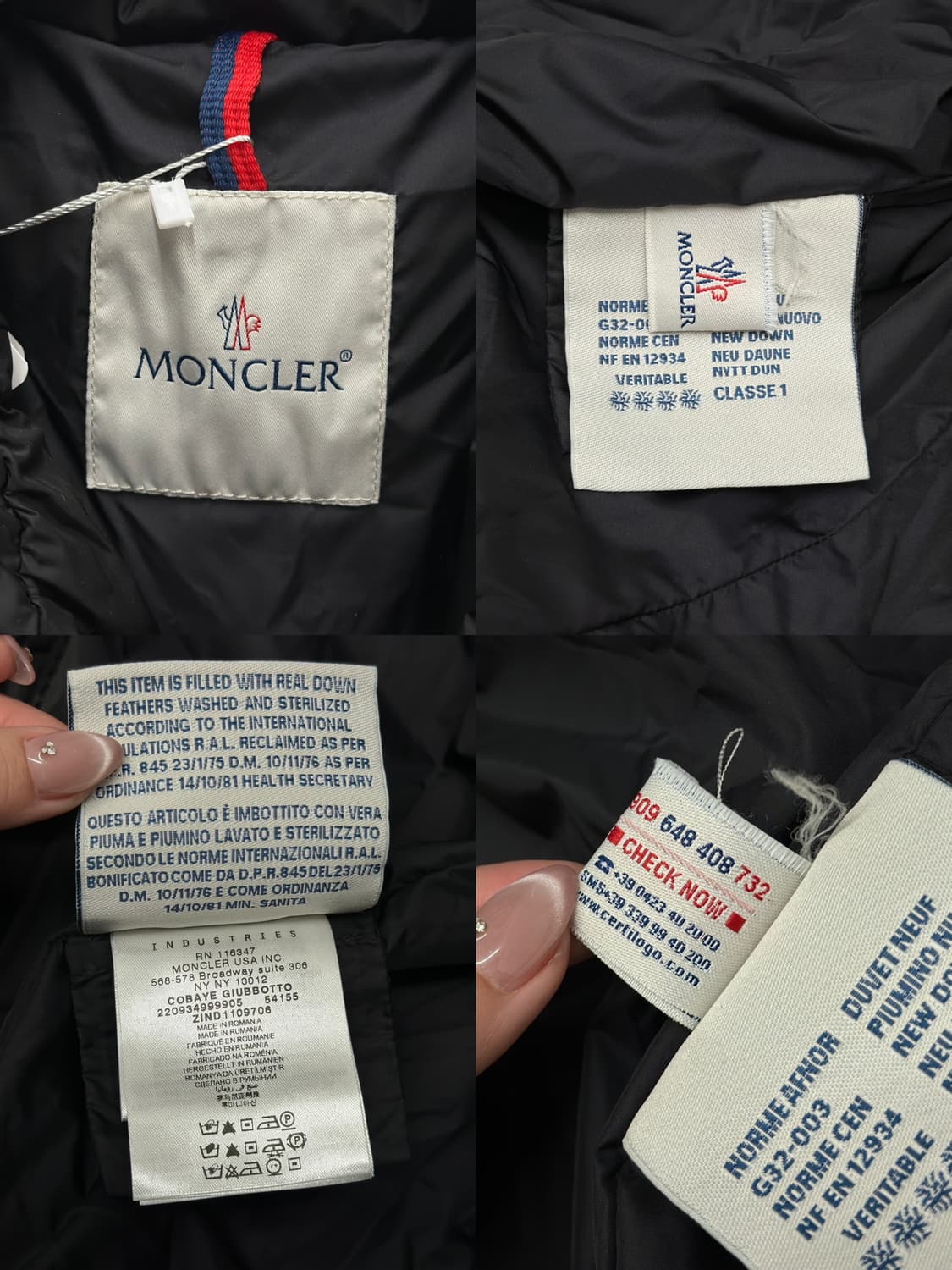 몽클레어 COBAYE 벨티드 롱패딩  상품이미지9