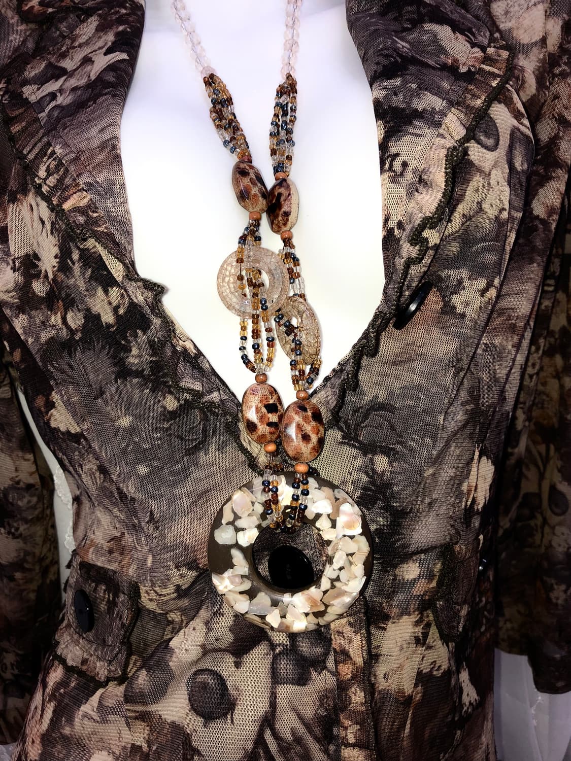 brown oriental necklace 상품이미지1