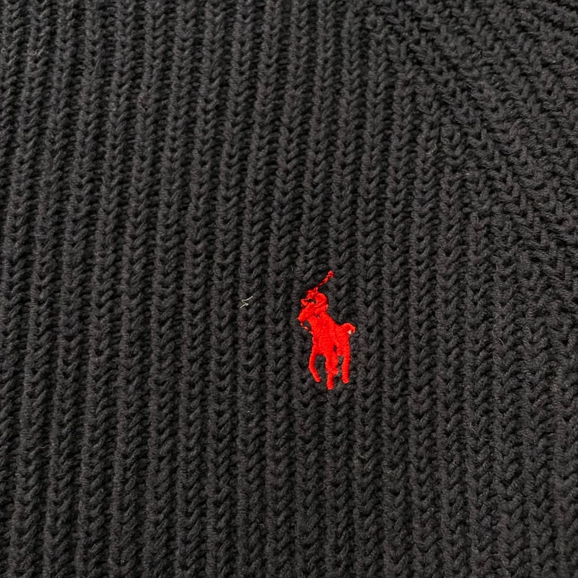 폴로 랄프로렌 신형 라벨 헤비 울 모크 넥 니트 스웨터 컨트리 상품이미지5