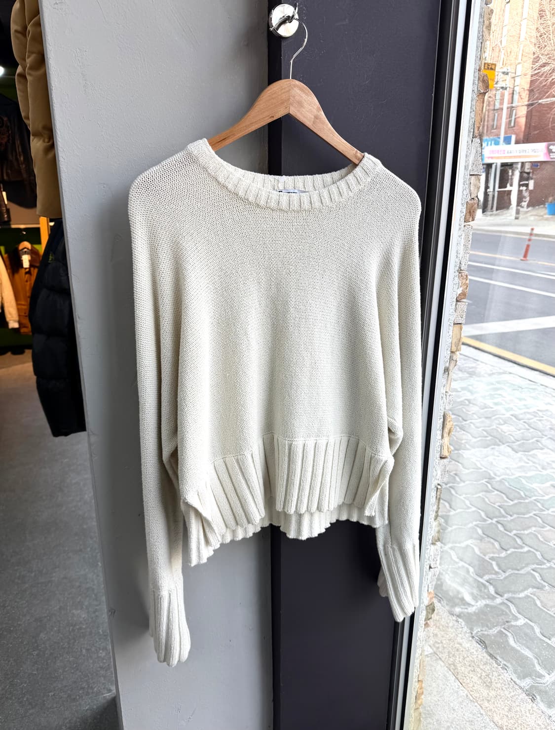 M/ 알렉산더왕 와플직조 가오리 니트 상품이미지2