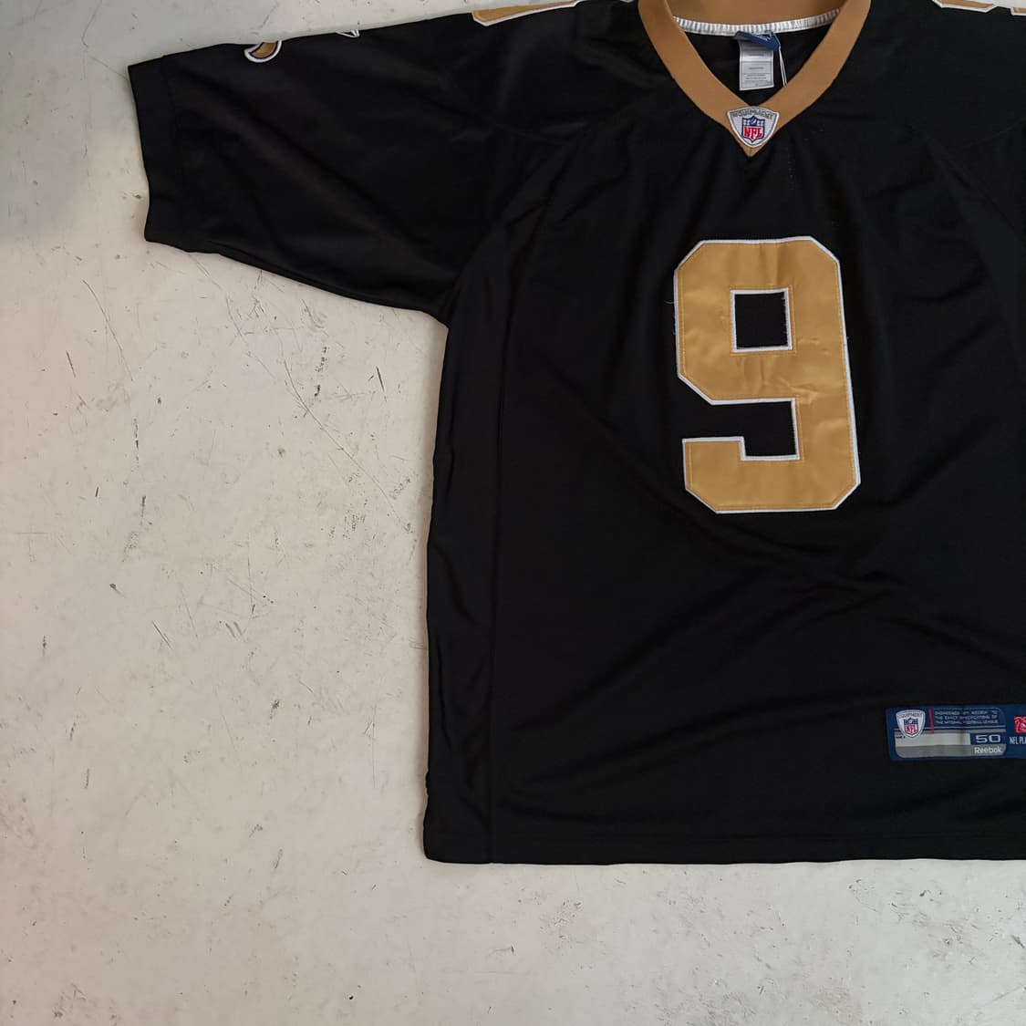 리복 NFL 뉴올리언스 세인츠 드류 브리스 빈티지 유니폼 져지 50 상품이미지3