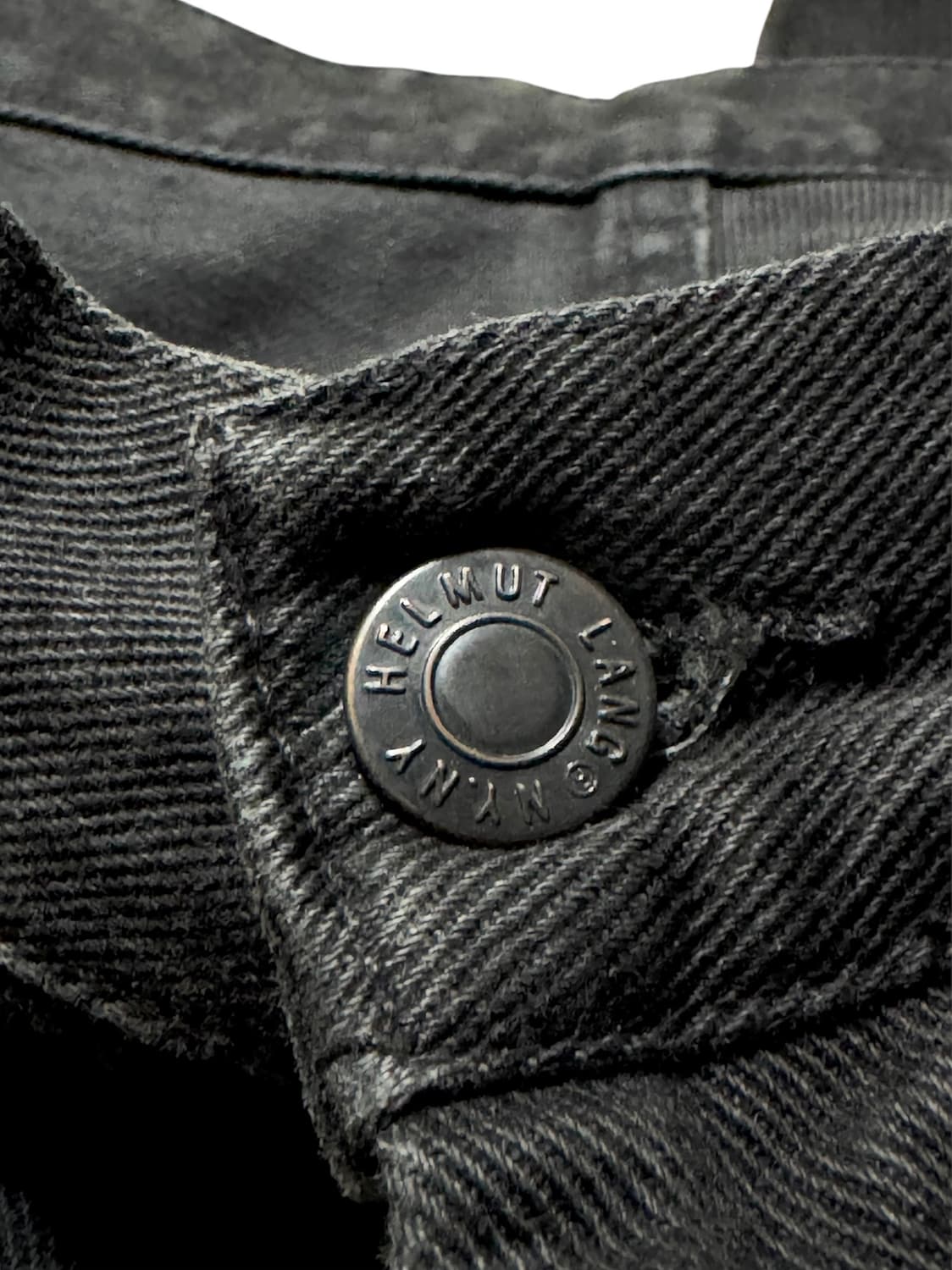 Helmut Lang 블랙 데님 팬츠 상품이미지5