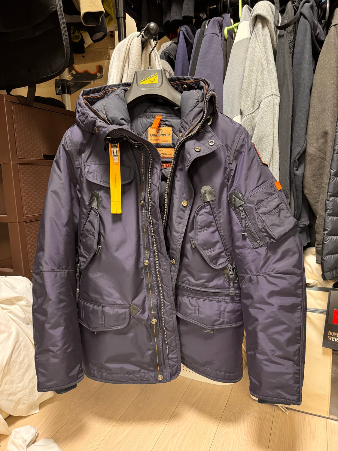 파라점퍼스 마스터피스 라이트핸드 패딩 네이비 S 상품이미지1