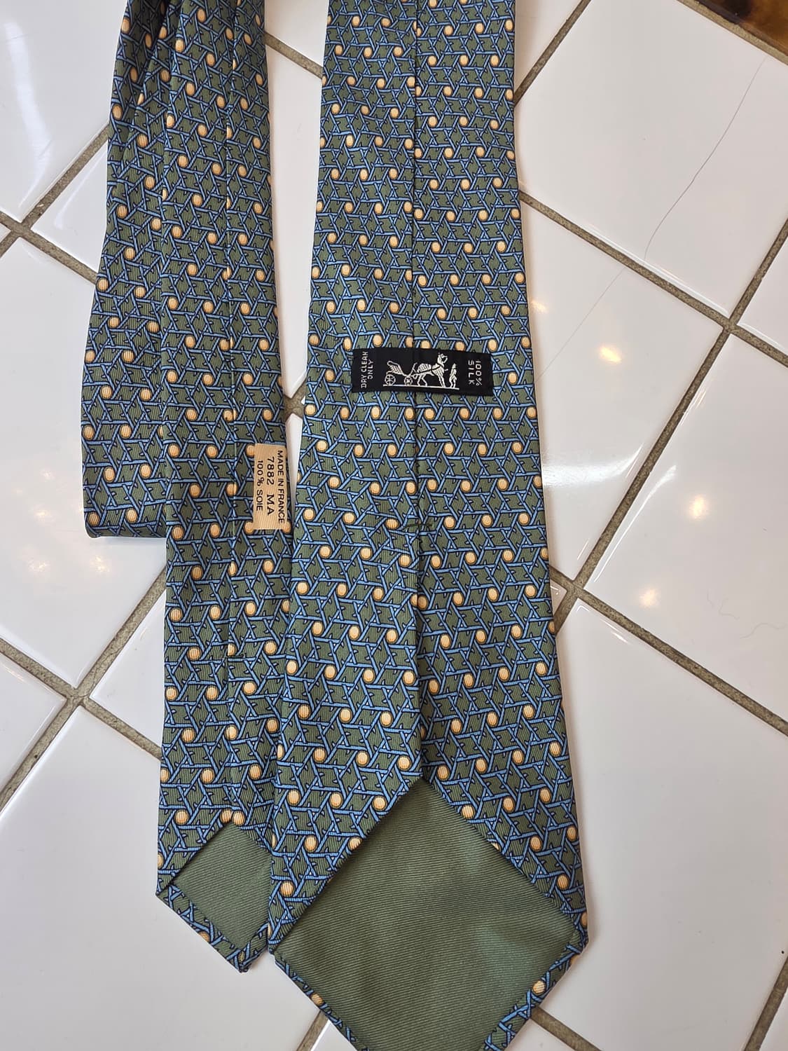 에르메스 실크넥타이 상품이미지2