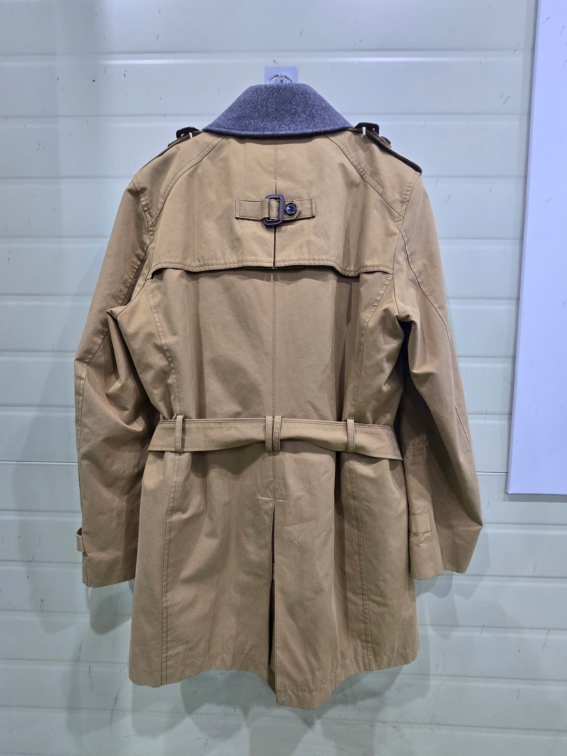 MVIO 남성 베이지 트렌치 코트 105 상품이미지2