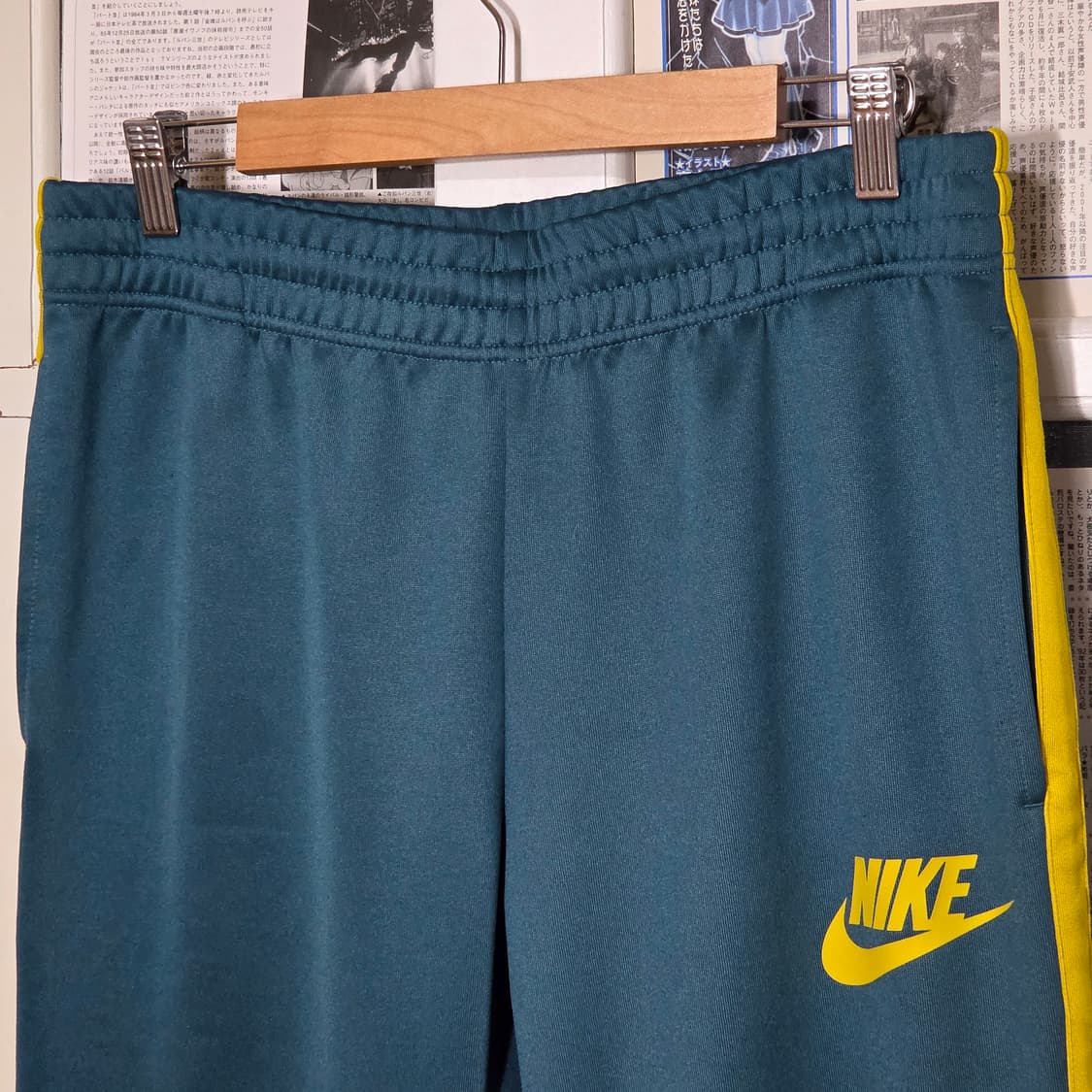나이키 그린 사이드라인 스우시 트랙팬츠 상품이미지3