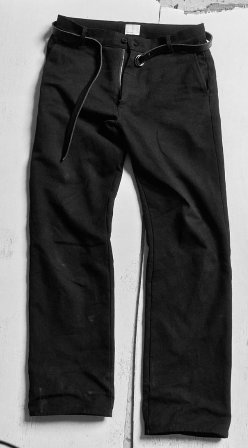 모노프리베 텍스쳐 스트레이트 팬츠 0 상품이미지2