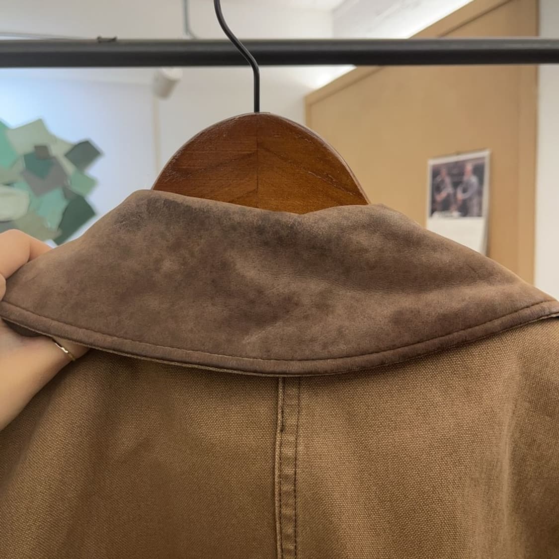 팀버랜드 빈티지 웨더기어 퀄팅 내피 카고 워크 자켓 S C08742 상품이미지9