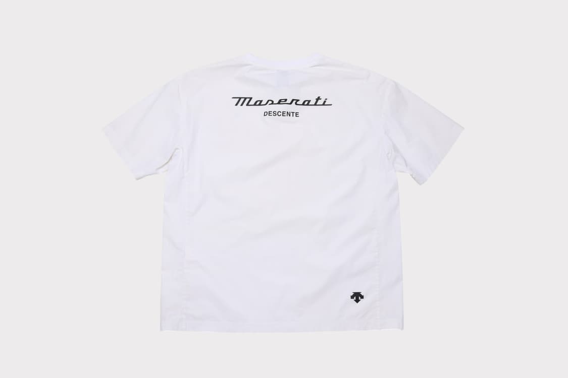 [L] 데상트 x 마세라티 반팔 웜업 상품이미지5