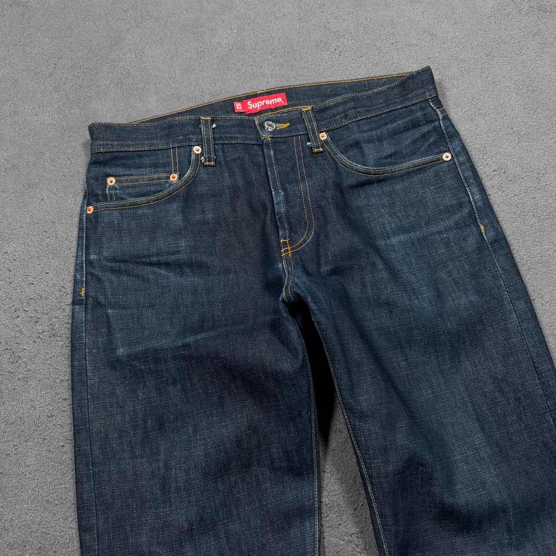 Supreme 슈프림 리지드 셀비지 데님팬츠 상품이미지5