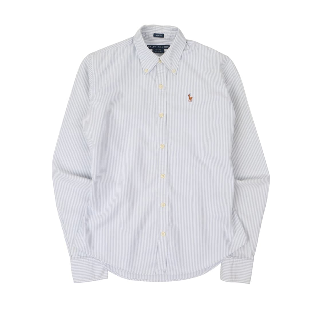 폴로 랄프로렌 우먼스 옥스포드 스트라이프 셔츠 상품이미지1