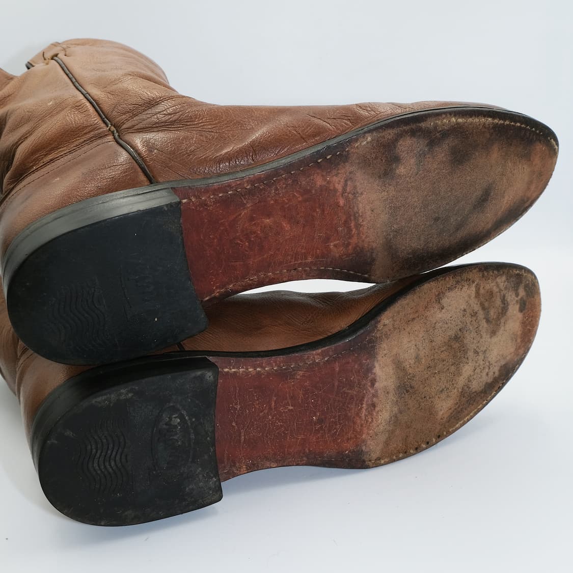 빈티지 저스틴 웨스턴 레더 부츠 9.5D(275)사이즈 BT27510 상품이미지9