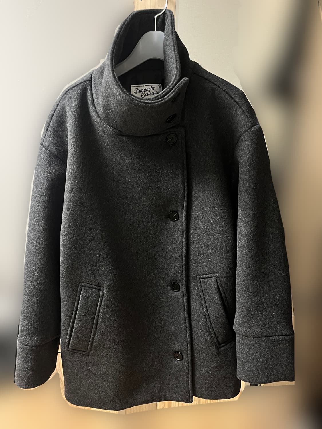 디망쉬 코트 그레이 상품이미지3