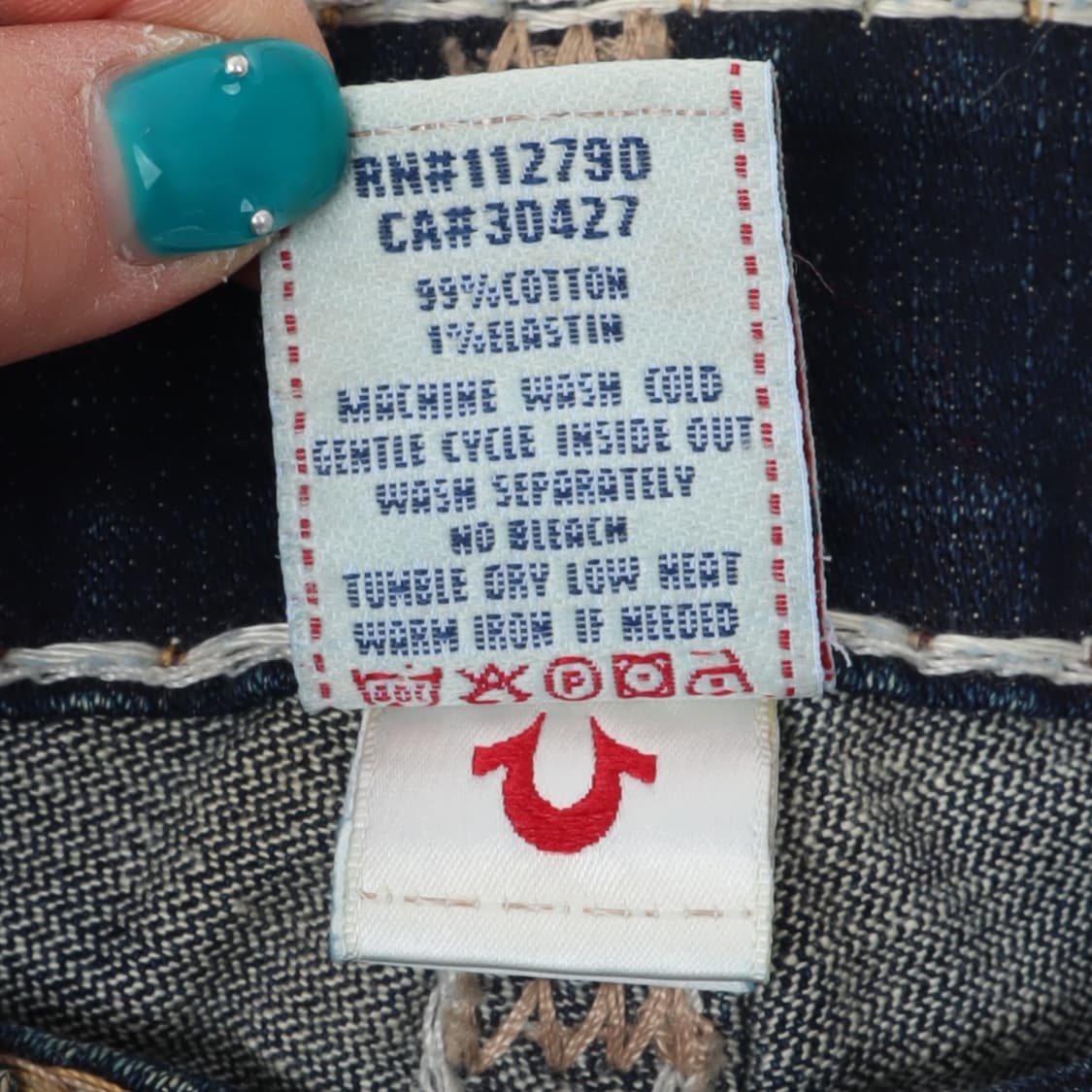 트루릴리젼 조이 수퍼 T 데님팬츠 상품이미지9