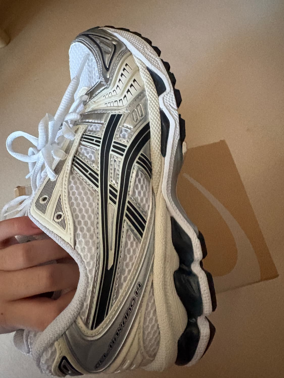 아식스 젤 카야노 14 화이트  상품이미지3