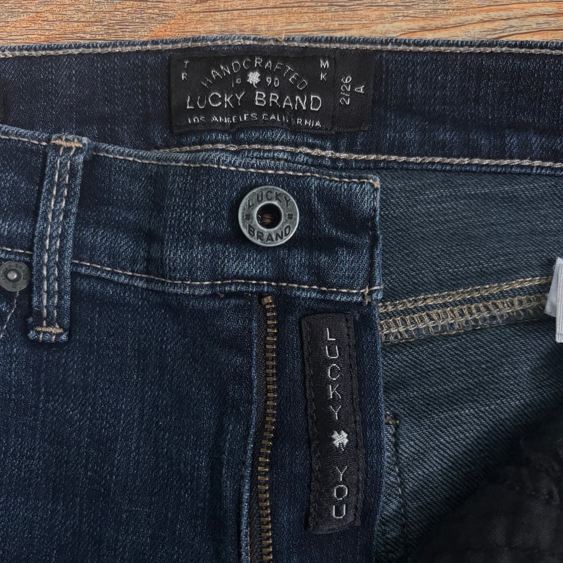 럭키브랜드 26 미국 슬림 스키니 데님 스판 청바지 수입 실루엣 상품이미지7